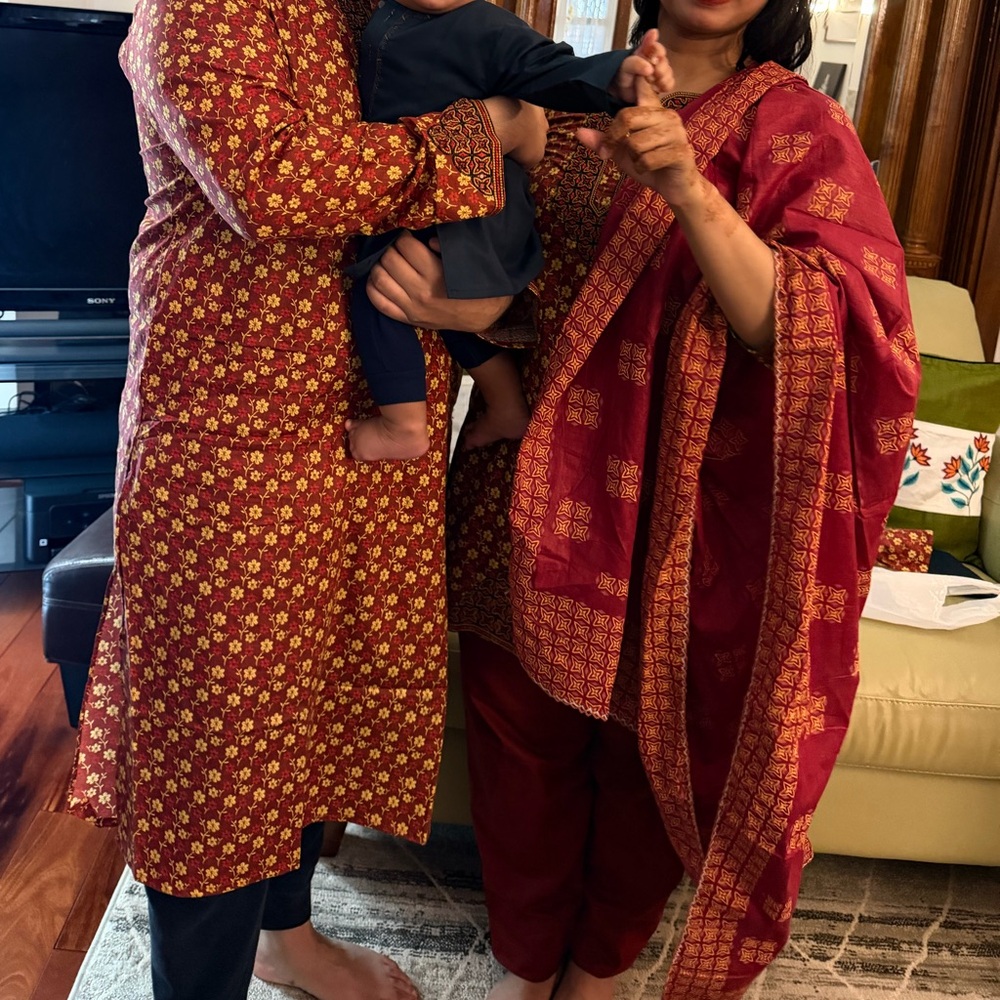 Matching salwar and kurta